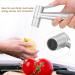 Stainless Steel Bidet Sprayer Set - 3 Piece Handheld Bidet Spray Shower & Hose Holder - Durable & Adjustable - Buy Online on GoSupps.com