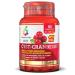 Colors of Life Cyst Cranberry - Cranberry Fruit Supplement - for Urinary Tract Function and Fluid Drainage - Gluten Free & Vegan, 60 Tablets