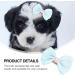 Buy Luliyldj 10-Piece Dog Hair Clips & Grooming Accessories | Bowknot Headgear for Small & Medium Dogs and Cats | Pet Care Essentials - Buy Online on GoSupps.com