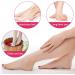 2 Pairs Silicone Moisturizing Pedicure Socks for Women - Pink Beige - Buy Online on GoSupps.com