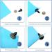 TOAOB 140pcs 12mm Colorful Plastic Safety Eyes with Washers - Ideal for Stuffed Animals, Amigurumis, Crochet Bears, Dolls - Buy Online on GoSupps.com