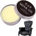  Bvizyelck Leather Conditioner - Mink Oil Leather Recoloring Balm | Conditioner Cream for Bags Leather Furniture Shoes Car Seats - Buy Online on GoSupps.com
