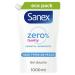 Eco Refill Moisturizing Shower Gel Sanex Zero 0% Essential Family 1 L
