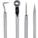 Xcello Blackhead Removal Needle Professional 4PCS Stainless Steel Blackhead Removal Kit - Buy Online on GoSupps.com
