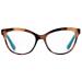 Foster Grant Eye Care Donau Reading Glasses +2.50 Magnification Tortoiseshell and Teal