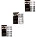 minkissy False Eyelash 30 Pairs es Carnival Makeup Supplies Makeup Eyelashes False Eyelashes Natural Cosmetic Drama Lashes Artificial Eyelashes Lashes Fluffy 3d Cosmetics Chemical Fiber