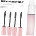 OHPHCALL 50 Pcs Mascara Empty Tube Mascara Wand Bottle Mascara Tube with Wand Clear Lash Mascara Plastic 1 g (Pack of 1) Pinkx5pcs - Buy Online on GoSupps.com