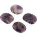 Earth Air Fire Water Stones Triangular Crystals Symbols Flake Reiki Oval Stamps (Purple) - Buy Online on GoSupps.com