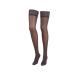 Compressana Calypso 140 The fine -knit support stockings with lace ligament - effective support effect with approx. 15-18 mmHg compression (support class 3) - almost eye -to -eye fine and smooth stitch image - thigh stockings with adhesive tape - size V -