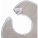 Adult Bib for Eating: Brown Clothing Protector w/ Optional Crumb Catcher (4 Pack) - Buy Online on GoSupps.com