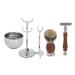 Manual beard cutter set complete men's rasier beard set including a beard brush beard cutter soap shell and bortschneider stand gift for men