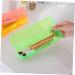 Zerodeko Travel Toothbrush Set - 5pcs Portable Toothbrush & Toothpaste Case Holder | Ideal Travel Accessory for Hygiene - Buy Online on GoSupps.com