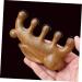 Orfofe Green Sandalwood Massage Comb - Wide Tooth Wooden Scalp Brush for Hair Care | Portable & Comfortable - Buy Online on GoSupps.com