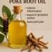 Poke Root Castor Oil Extract 1oz Organic Cold Pressed Castor Oil - Buy Online on GoSupps.com