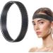 Silicone Wig Grip - Adjustable Non-Slip Sweat-Resistant Silicone Hair Band and Tie | Wig Bands to Keep Wigs in Place Comfortable and Transparent Wig Caps multicoloured - Buy Online on GoSupps.com
