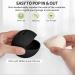 Fauxomor 3-Pack Makeup Sponge Holder | Breathable Silicone Travel Bag for All Sizes | Frost-Safe Portable Beauty Blender Tool Black Red Rose Red - Buy Online on GoSupps.com