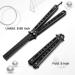 Stainless Steel Butterfly Combs - 2pc Set for Outdoor Hair Styling (Black/Silver) - Buy Online on GoSupps.com
