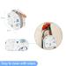 Pacifier Case Bag with Clip - Penguin Design | Holds 2 Pacifiers | Diaper Bag, Stroller, Purse | Outdoor Travel Essential - Buy Online on GoSupps.com