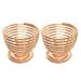 Makeup Sponge Drying Stand Storage Holder Beauty Puff Drying Rack Egg Powder Puff Display Stand Beauty Tool Dryer B-Rose Gold
