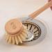 Dish Scrub Brush - Kitchen Scrub Brush | Solid Dish Scrubber Brush with Wear-Resistant Sisal Material Bristles and Design for Pot Ruftup - Buy Online on GoSupps.com
