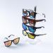 WAOCEO Acrylic Glasses Stand - Stylish Sunglasses & Myopia Display Rack for Desktops & Windows - Buy Online on GoSupps.com