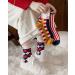 Chinese New Year Red Cotton Women's Socks - Comfortable Natal Year Design - Size 36-40 - Style 2 - Buy Online on GoSupps.com