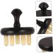 Magiclulu 3 STK Massager & Gua Sha Brush Set - Sandalwood Hair Cleaning & Back Massage Comb - 6x6cm - International Shipping - Buy Online on GoSupps.com