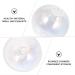 Shop Heallily Mini Glass Ball Bottles - 5 Pack | DIY Jewelry Pendant | 4 Sizes | Transparent 1.4x1.4cm for Earrings & Necklaces - Buy Online on GoSupps.com