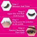 False Eyelashes 3D Faux Mink Fake Eyelashes Handmade by FADVAN Dramatic Thick Crossed Cluster False Eyelashes (5 Pairs) - Buy Online on GoSupps.com