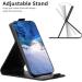 Luxury iPhone X/XS Case - Leather Wallet & Magnetic Folding Cover | VQWQ Black Protective Handy Case for iPhone X/XS 5.8 - Buy Online on GoSupps.com