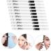 HAPINARY 40 Pcs White Eye Makeup Accessories Cosmetic Eyeliners Lip Liner Pencil Wooden Pole - Buy Online on GoSupps.com