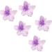 Flower Hair Clips | Floral Hair Clips | Fashion Hair Clips Plumeria Hair Clips 5 Flower Hair Clips Plumeria Hair Clip Plumeria Hair Barrettes P Purple - Buy Online on GoSupps.com