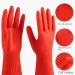 Latex Gloves Rubber Kitchen Car Wash Household Cleaning Rubber Rubber Gloves Extended Car Wash Without Backflow chengse Large - Buy Online on GoSupps.com