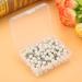 Oumefar 200PCS Pearl Push Pins  Decorative Thumb Tacks Round Head Pins Drawing Ball Map Pins Tack Push Sewing Pins Box for Crafts DIY Wedding (Pearl White) - Buy Online on GoSupps.com