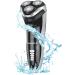 SweetLF Electric Razor for Men 2023 News Electric Shaver for Men Waterproof/Rechargeable/LED Display Men s Electric Shavers Wet & Dry Rotary Shavers Gift for Dad face (Black)