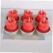 LIFKICH 12pcs Home D cor Tea Lights Candles Wedding Decoration Valentine Candle Tealight Candles Home Decor Baby Showers Candles Decorative Candles for Valentine's Day Rose Proposal Red Red 4*3.5cm - Buy Online on GoSupps.com