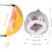 HzNzYHD Mini Hamster Bed with Winter Rat Hanging Hammock Banana Soft Warm Fleece Hamster Cave Nest for Small Animal - Buy Online on GoSupps.com