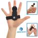 Arrow Splints Mallet Finger Splint | Trigger Finger Brace for Pinky, Index, Middle, Ring & Thumb | Arthritis Pain Relief & Broken Finger Support | Knuckle Immobilizer + BONUS Sleeve - Buy Online on GoSupps.com