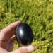2pcs Madagascar Natural Black Tourmaline Stone Egg Polished Gemstone Crystal Egg Full of Texture - Buy Online on GoSupps.com
