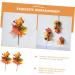 Zerodeko 10 Pcs Faux Maple Squash Autumn Faux Plant Plants Decor Maple Leaf Bouquet Artificial Fall Picks Fall Maple Leaf Halloween Decoration Halloween Party Silk Flower Household Leaves Orangex5pcs 22x22cmx5pcs - Buy Online on GoSupps.com