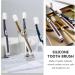 Buy Healvian Soft Bristle Silicone Toothbrushes - 4 Pack for Sensitive Gums | Nano Manual Toothbrush for Gentle Gum Care - International Shipping Available - Buy Online on GoSupps.com