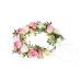 DreamLily Boho Wedding Floral Crown Maternity Woodland Photo Shoot Peony Flower Girl Crown Hair Wreath - Blush DFS27 - Buy Online on GoSupps.com