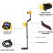 QISUO High Sensitivity High Sensitivity High Performance Metal Detector MD3010II Underground Metal Detector Gold Digger Treasure Hunter Metal Finder Treasures Seeking Tool - Buy Online on GoSupps.com