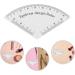 Vaguelly Gabarit de Dessin Sourcils R utilisable 1 Pi ce R gle de Mise Pr cise Outil de Guidage Sym trique pour Maquillage Sourcils D butants et Retouches Voyage - Buy Online on GoSupps.com