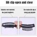 DENGWANG Chunni Clips With Safety Pins Chunni Grip Clips with Safety Pin Chunni Grip Clips Chunni Clips for Hair Extensions (8PCS-Brown) - Buy Online on GoSupps.com