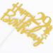 Tenhaisi Gilttery Gold Happy 29th Birthday Cake Topper Cheers to 29 Birthday Party Decoration Birthday Party Decoration - Buy Online on GoSupps.com