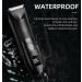 Buy Waterproof Rechargeable Hair Clippers for Men - Electric Hair Trimmer with LCD Display - Buy Online on GoSupps.com