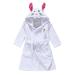 Feiliandajj unisex baby toddler fleece bathrobe cute animal ears terry bathrobe.