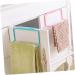 Hohopeti Wall Towel Rack Towel Bar Towel Hanger Towel Racks Clothes Hanger Sundries Hanging Multipurpose Medium Blue - Buy Online on GoSupps.com