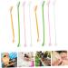 HANABASS 8pcs Double Head Dog Toothbrush Cat Care Pet Toothpaste Pet Oral Health Dual-head Brush Pp 1 count (Pack of 1) As Shown - Buy Online on GoSupps.com